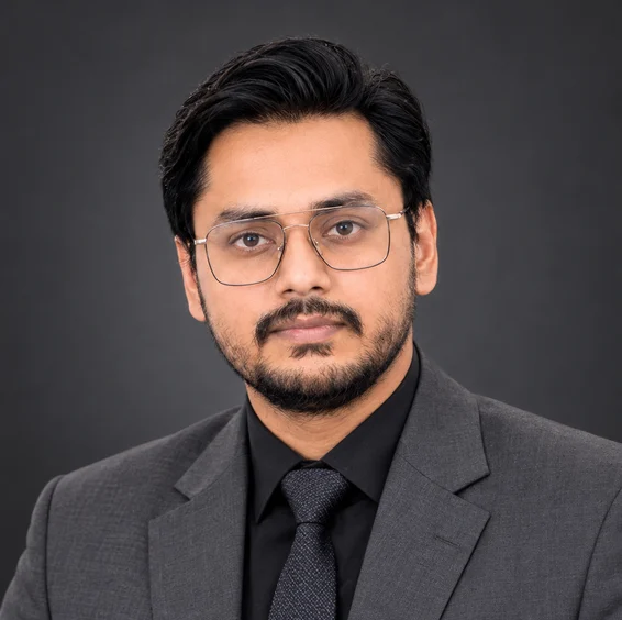 Portrait of Aamir Haider, Client Partner, Saudi Operations